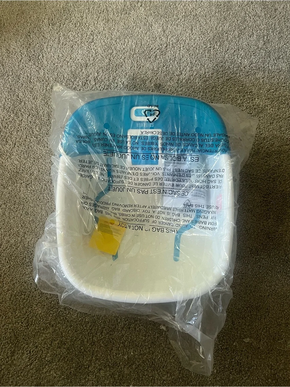 Foot Spa Massager Soothes Tired Feet